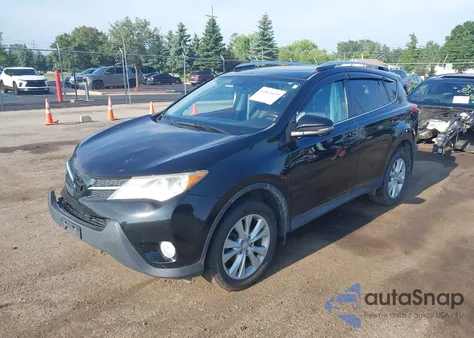 2013 Toyota Rav4 Limited from USA, damaged, VIN 2T3DFREV1DW097588